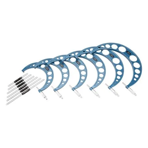 509499 Dasqua Mikrometerset 150-300 mm, 6 delar Snabb leverans